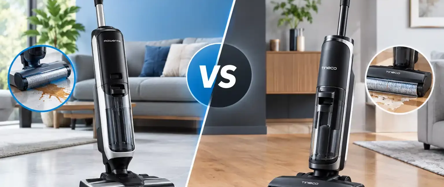 Rowenta X-Clean 10 vs Tineco Floor One S7 Pro : lequel choisir en 2026 ?