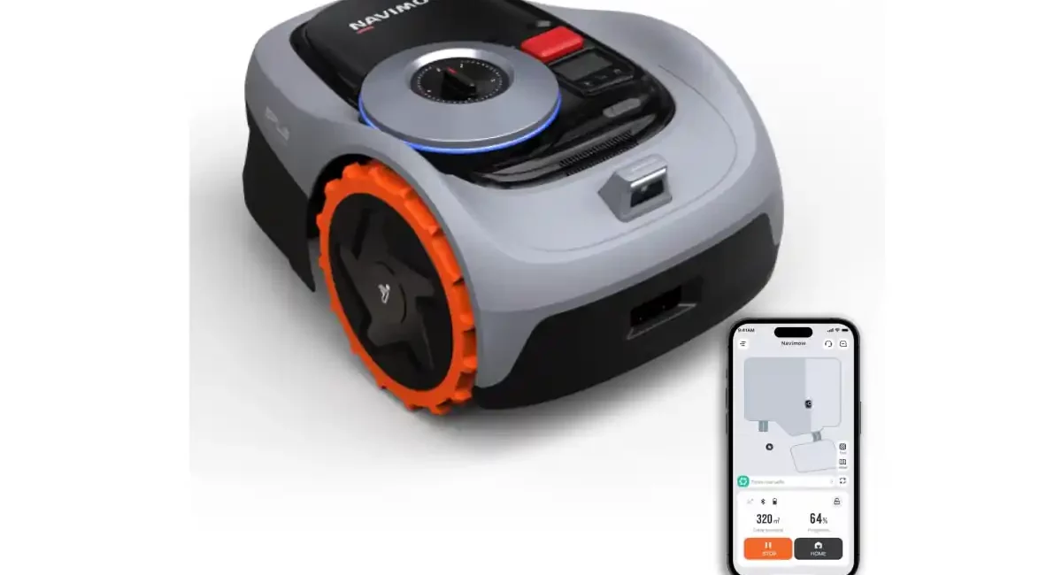 Navimow i105e : test complet, prix et avis du robot tondeuse sans câble périphérique