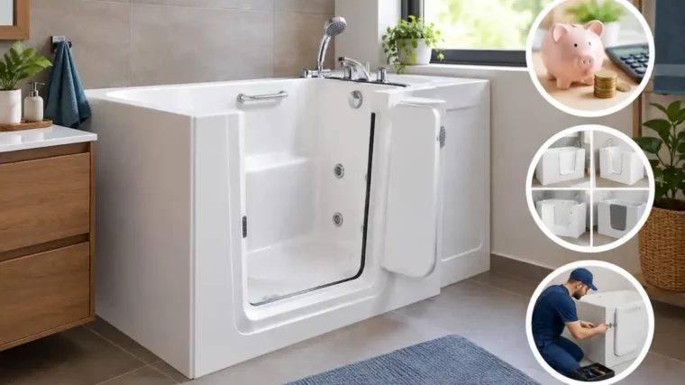 Baignoire à porte : prix, modèles et installation en 2026