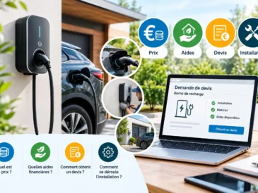 Installation borne de recharge : prix, aides et devis 2026