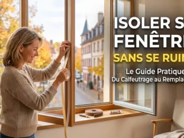 Isoler ses fenêtres sans se ruiner : le guide pratique du calfeutrage au remplacement