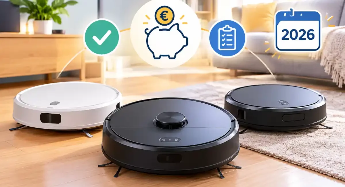 Meilleur aspirateur robot pas cher 2026 : notre sélection et comparatif