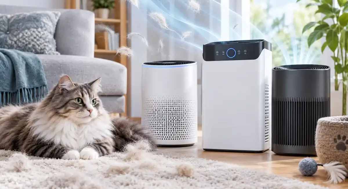 Purificateur d'air poils de chat : lequel choisir en 2026 ?