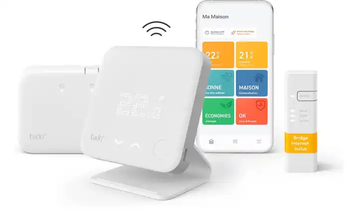 4. tado° Kit V3+ sans fil - l'alternative sans câblage